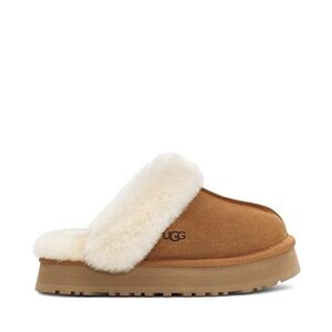 UGG Women's Disquette Platform Slipper in Chestnut